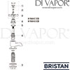 Bristan 1901 Vanity Basin Taps Spares